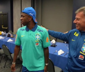 DB视讯官方登录入口桑巴军团新周期！巴西国脚与安切洛蒂及教练团队见面