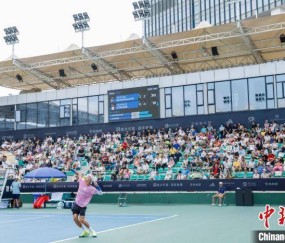 2025广州南沙国际网球挑战赛举行男单、男双决赛